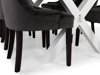 Conjunto de comedor Scandinavian Choice 676 (Gris + Negro)