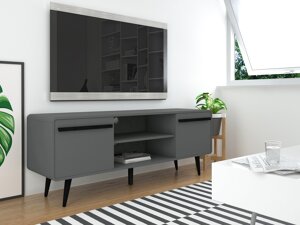 Mesa para TV Denton 359 (Cinzento + Preto)