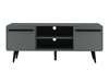 Tv galds Denton 359 (Pelēks + Melns)