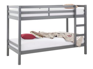 Dvo-nadstropna postelja Denton A100 (Siva)