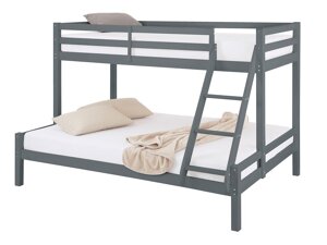 Letto a castello Denton A103 (Grigio)