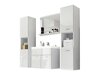 Fürdőszoba garnitúra Sarasota 123 (Fehér + Fényes fehér)