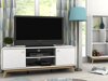 TV stol Denton H107 (Bijela + Hrast)