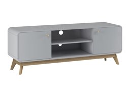 Mueble TV Denton H107 (Gris + Roble)