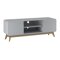 Mueble TV Denton H107 (Gris + Roble)