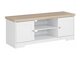 Mueble TV Denton AH105 (Blanco + Roble claro)