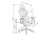 Геймърски стол Houston 1431 (Черен + Сив)