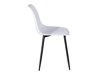 Cadeira Dallas 198 (Branco + Preto)