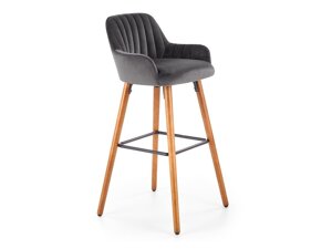 Барный стул Houston 844 (Серый + Коричневый)