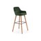 Sedia Houston 844 (Verde + Marrone)