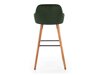 Silla de barra Houston 844 (Verde + Marrón)