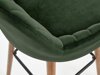 Silla de barra Houston 844 (Verde + Marrón)