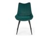 Cadeira Houston 883 (Verde escuro + Preto)