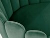 Καρέκλα Houston 976 (Σκούρο πράσινο + Μαύρο)