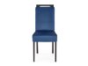 Καρέκλα Houston 1055 (Σκούρο μπλε + Μαύρο)
