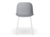 Kėdžių komplektas Denton 409 (Pilka + Balta)