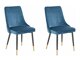 Krēslu komplekts Denton 410 (Zils)