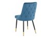Kėdžių komplektas Denton 410 (Mėlyna)