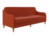 Καναπές κρεβάτι Tulsa 120 (Πορτοκαλί)