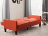 Καναπές κρεβάτι Tulsa 128 (Πορτοκαλί)