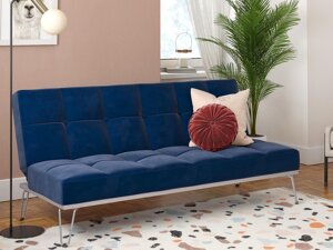 Καναπές κρεβάτι Novogratz 113 (Μπλε)