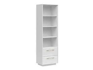 Polcos szekrény Modern 231 (Fehér + Fényes fehér)
