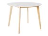 Asztal Denton 585 (Fehér + Világosbarna)