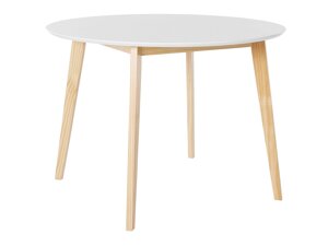 Asztal Denton 585 (Fehér + Világosbarna)