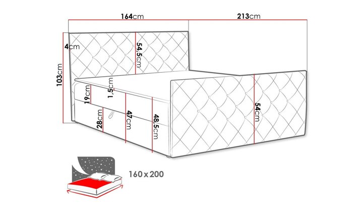 Kontinentālā gulta 406597