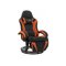 Spēļu krēsls Denton 586 (Melns + Oranžs)