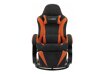Spēļu krēsls Denton 586 (Melns + Oranžs)