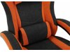 Žaidimų kėdė Denton 586 (Juoda + Oranžinė)