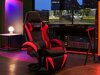 Καρέκλα gaming Denton 586 (Μαύρο + Κόκκινο)