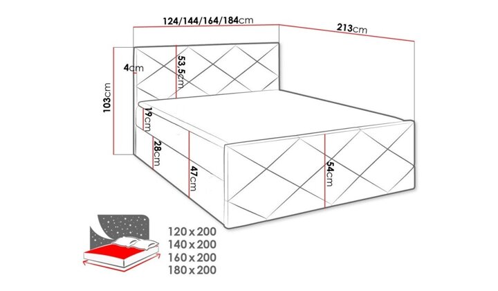 Kontinentālā gulta 376371