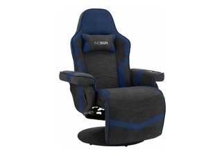 Cadeira de gaming Denton 587 (Preto + Azul)