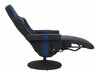 Игровое кресло Denton 587 (Чёрный + Синий)