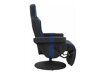 Καρέκλα gaming Denton 587 (Μαύρο + Μπλε)