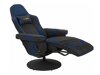 Spēļu krēsls Denton 587 (Melns + Zils)