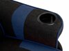 Silla de juego Denton 587 (Negro + Azul)