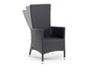 Σετ Τραπέζι και καρέκλες Comfort Garden 1381 (Μαύρο)