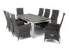 Conjunto de mesa y sillas Comfort Garden 1381 (Gris)