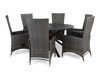 Tisch und Stühle deNoord 291 (Grau)