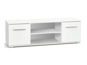 Mueble TV Houston A109 (Blanco + Blanco brillante)