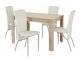 Conjunto de comedor Denton 454 (Blanco)