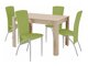 Маса и столове за трапезария Denton 454 (Зелен)