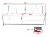 Разтегателен диван Comfivo 183 (Miu 2056 + Miu 2058)