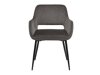 Καρέκλα Oakland 401 (Σκούρο γκρι + Μαύρο)