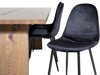 Conjunto de comedor Dallas 1868 (Negro)