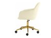 Biuro kėdė Denton 470 (Balta + Auksinė)