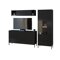 Set mobili soggiorno Providence L110 (Nero)